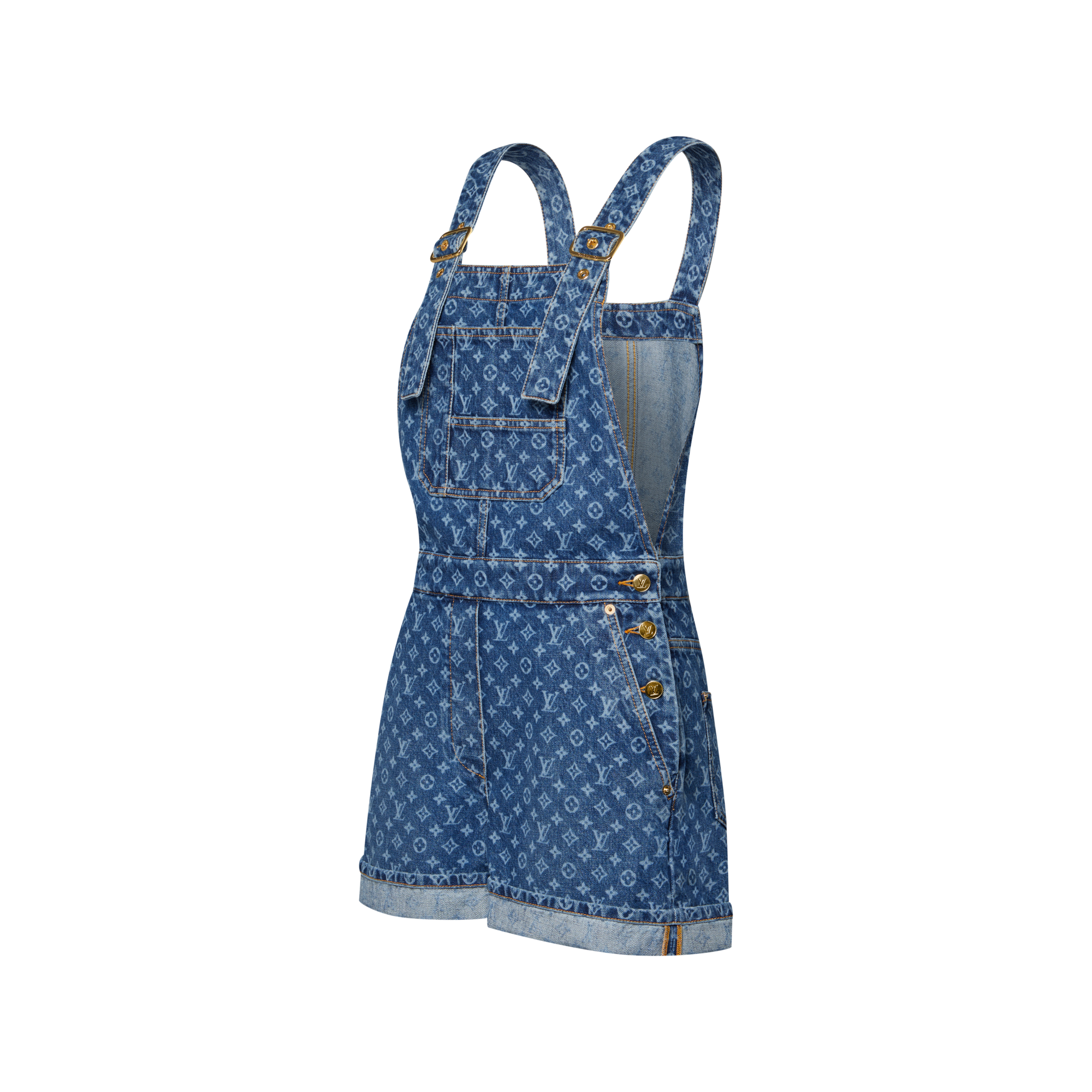LOUIS VUITTON モノグラム　デニムオーバーオール　タイラー Monogram Denim Overalls - Women - Ready-to-Wear | LOUIS VUITTON ®